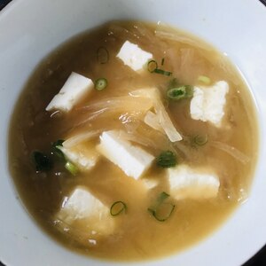 大根と豆腐のお味噌汁